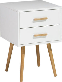 Beliani ALABAMA - Nachtkastje - Wit - MDF