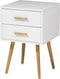 Beliani ALABAMA - Nachtkastje - Wit - MDF