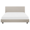 Beliani ALBI - Tweepersoonsbed - Beige - 160 x 200 cm - Polyester