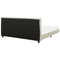 Beliani ALBI - Tweepersoonsbed - Beige - 180 x 200 cm - Polyester