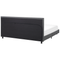 Beliani ALBI - Tweepersoonsbed - Grijs - 180 x 200 cm - Polyester