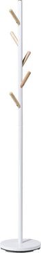 Beliani ALBIN - Kapstok - Wit - Staal
