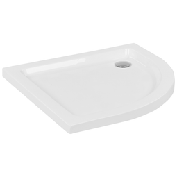 Beliani ALISO - Douchebak - Wit - 90 x 90 x 5 cm - Synthetisch materiaal