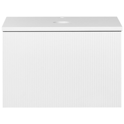 Beliani ALZIRA - Badkamermeubel - Wit - 60 x 52 cm - Hout