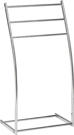 Beliani AMBIL - Handdoekrek - Zilver - Staal