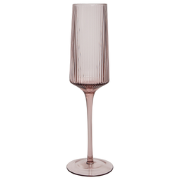 Beliani AMETHYST - Champagneglas set van 4 - Roze - Glas