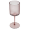 Beliani AMETHYST - Wijnglas set van 4 - Roze - Glas