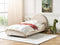 Beliani ANET - Bed - Beige - 90 x 200 cm - Fluweel