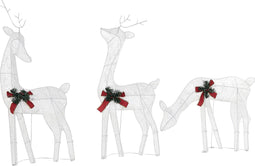 Beliani ANGELI - Kerstdecoratie - Wit - IJzer