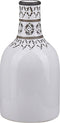 Beliani ANKON - Bloemenvaas - Wit - Steengoed