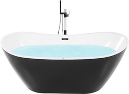 Beliani ANTIGUA - Whirlpool - Zwart - Acryl