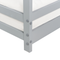 Beliani APPY - Kinderbed - Grijs - 90 x 200 cm - Dennenhout
