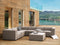 Beliani AREZZO - Loungeset voor 7 - Beige - Kunststof