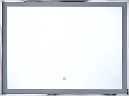 Beliani ARGENS - LED-spiegel - Zilver - Kunststof