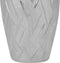 Beliani ARPAD - Decoratieve vaas - Zilver - Steengoed