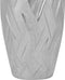 Beliani ARPAD - Decoratieve vaas - Zilver - Steengoed