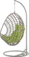 Beliani ARPINO - Hangstoel - Groen - PE rotan
