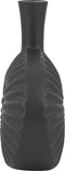 Beliani ARWAD - Decoratieve vaas - Zwart - Steengoed