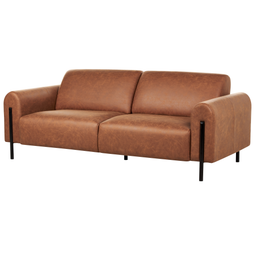 Beliani ASKIM - Woonkamerset - Goudbruin - Polyester