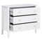 Beliani ASSISI - Dressoir 3 lades - Wit - MDF