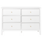 Beliani ASSISI - Dressoir 6 lades - Wit - MDF