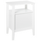 Beliani ASSISI - Nachtkastje 2 lade - Wit - MDF