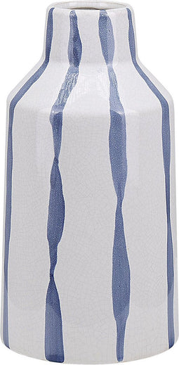 Beliani ASSUS - Bloemenvaas - Wit - Steengoed