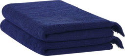 Beliani ATIU - Handdoek set - Blauw - Katoen