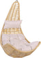Beliani ATRI - Hangstoel - Beige - PE rotan