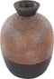 Beliani AULIDA - Decoratieve vaas - Bruin - Terracotta