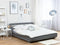 Beliani AVIGNON - Waterbed - grijs - Kunstleer