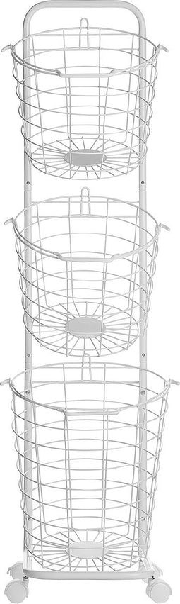 Beliani AYAPAL - Mand - Wit - Metaal
