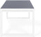 Beliani BACOLI - Tuintafel - Grijs - Aluminium