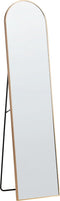 Beliani BAGNOLET - Staande spiegel - Goud - Aluminium