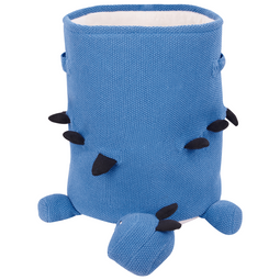 Beliani BAGNU - Opbergmand - Blauw - Katoen