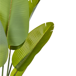 Beliani BANANA TREE - Kunstplant - Groen - 187 cm - Synthetisch materiaal