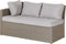 Beliani BARDI - Loungeset voor 5 - Beige - PE rotan