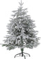 Beliani BASSIE - Kerstboom - Wit - PVC