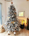 Beliani BASSIE - Kerstboom - Wit - PVC