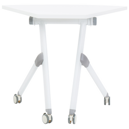 Beliani BENDI - Bureau inklapbaar - Wit - 90 x 64 cm - Metaal