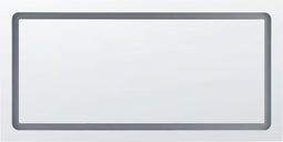 Beliani BENOUVILLE - LED-spiegel - Zilver - Glas