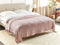 Beliani BERE - Bedsprei - Roze - 200 x 220 cm - Katoen