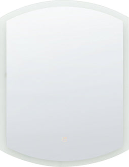 Beliani BEZIERS - Wandspiegel - Zilver - Glas