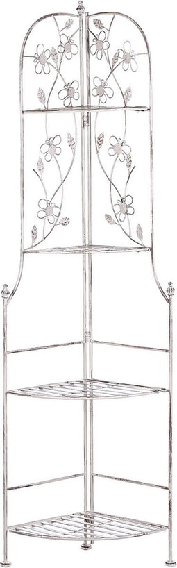 Beliani BIELLA - Badkamer plank - Wit - IJzer