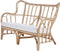 Beliani BRINDISI - Loungeset voor 4 - Beige - Rotan