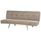 Beliani BRISTOL - Slaapbank 3-zits - Bruin - Polyester