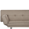 Beliani BRISTOL - Slaapbank 3-zits - Bruin - Polyester