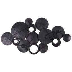 Beliani BROMINE - Wanddecoratie - Goud/Bruin - Metaal