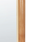 Beliani BRUSSEY - Staande spiegel - Naturel - Rotan