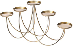 Beliani BUARAN - Kandelaar - Goud - IJzer